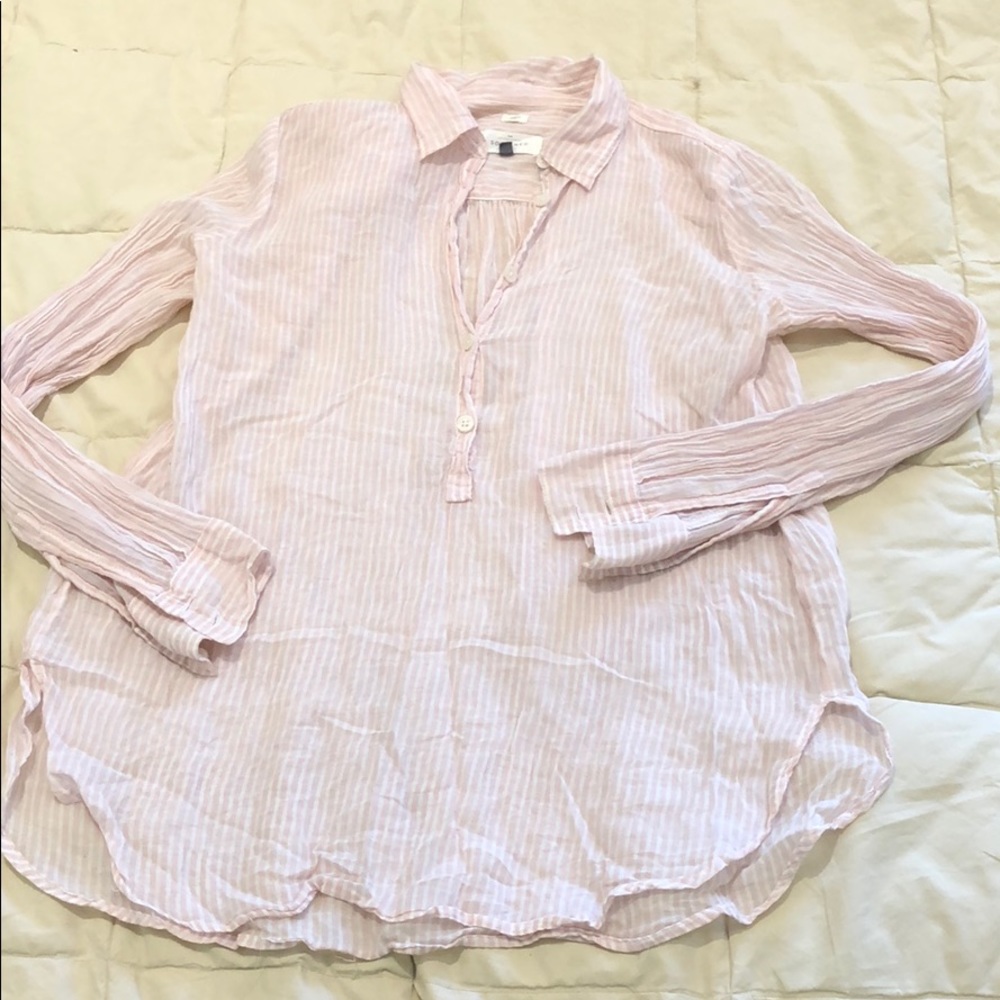 NEW | Striped Button Down Top